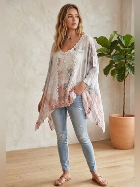 Scandal Silk Butterfly Kaftan